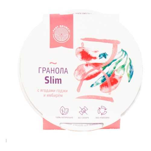 Гранола Fastbrunch Slim с ягодами годжи и имбирём 80г Россия в Ариант