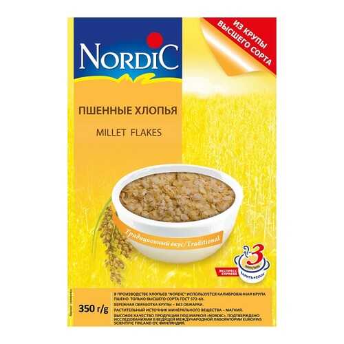 Хлопья Nordic пшенные 350 г в Ариант