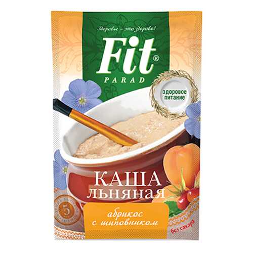 Каша льняная Fit Parad абрикос с шиповником в Ариант