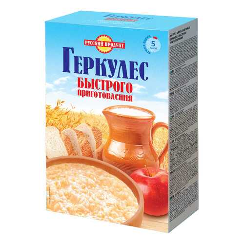 Овсяные хлопья Русский продукт геркулес быстрого приготовления 350 г в Ариант