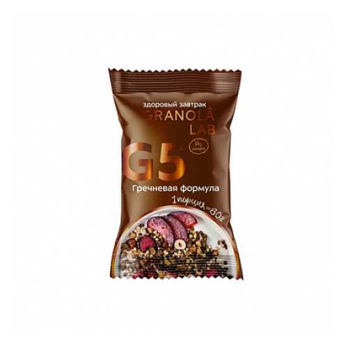 Завтрак готовый гранола Гречневая формула Granola.Lab 60 г в Ариант