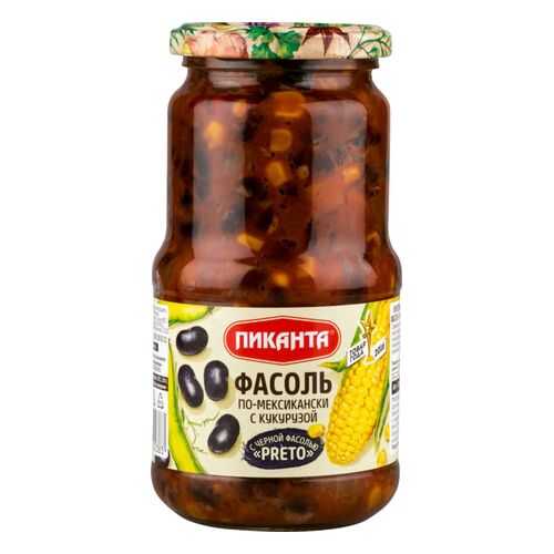 Фасоль Пиканта по-мексикански с кукурузой 530 г в Ариант