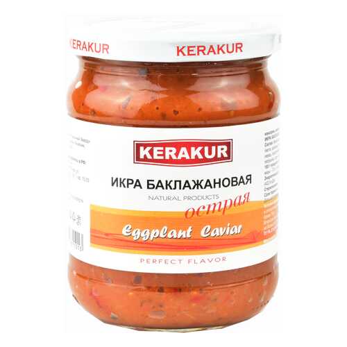 Икра Kerakur баклажанная острая 500 г в Ариант