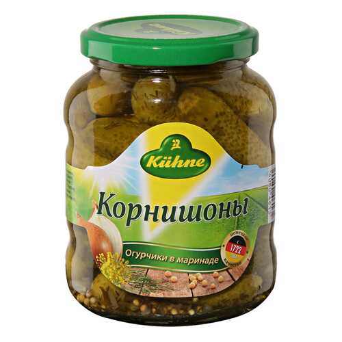 Корнишоны Kuhne в маринаде консервированные 330 г Германия в Ариант