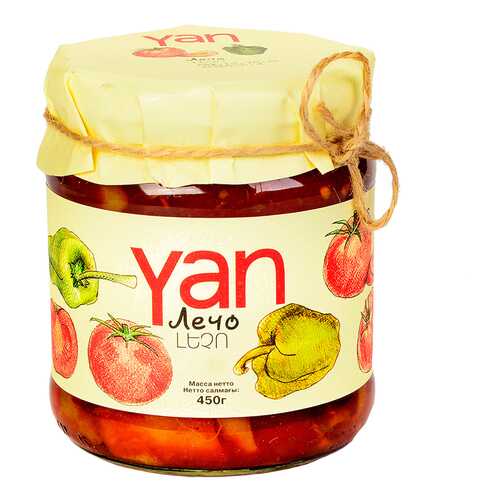 Лечо консервированное YAN 450 г, Армения в Ариант