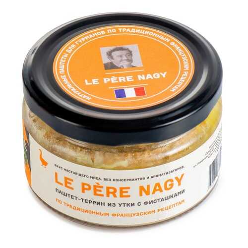 Паштет-террин Le Pere Nagy из утки с фисташками ООО Ле Пер Нажи 180г Россия в Ариант