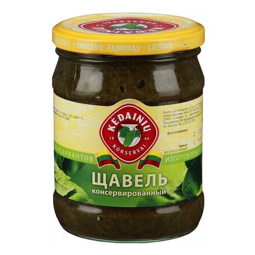 Щавель Kedainiu консервированный 480г в Ариант