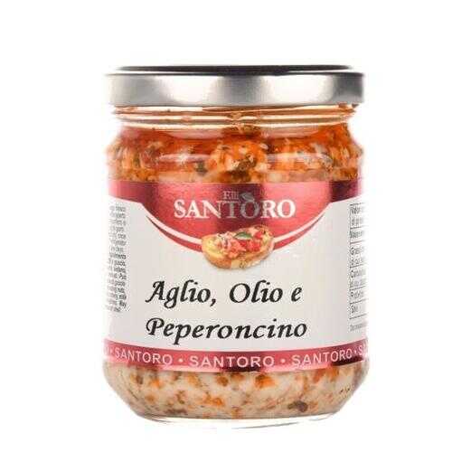 Соус итальянский Santoro из измельченного чеснока 180 г в Ариант