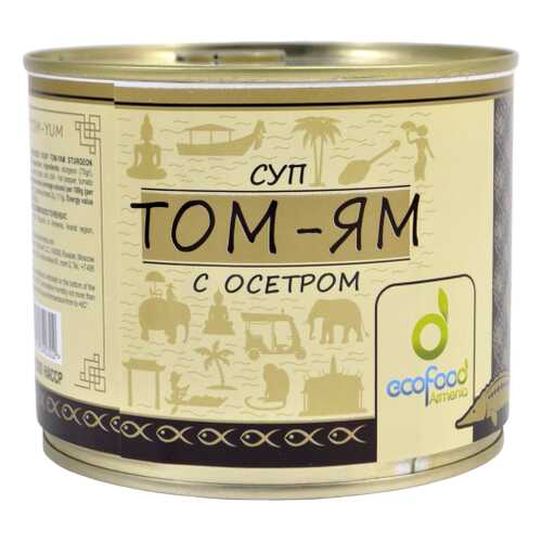 Суп Том Ям Ecofood с осетром 530 г в Ариант
