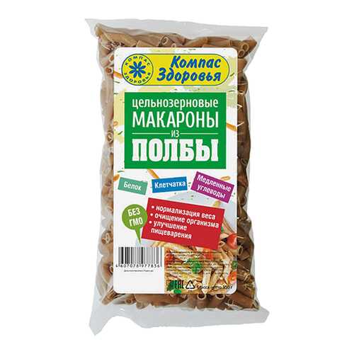 Макароны Компас Здоровья из полбы 350 г в Ариант