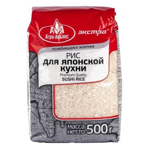 Рис Агро-Альянс для японской кухни 500 г в Ариант