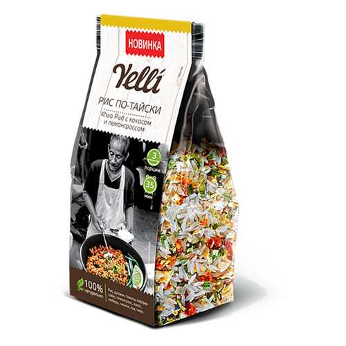 Рис Yelli по-тайски Khao Pad с кокосом и лемонграссом 150 г в Ариант