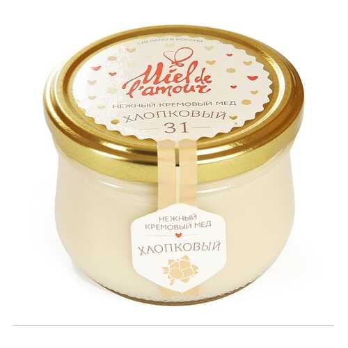 Крем-мед хлопковый, Miel de lamour, 250 г, Россия в Ариант