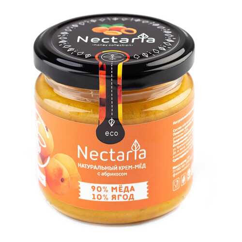 Крем-мёд с абрикосом Nectaria 230 г в Ариант