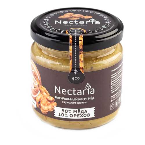 Крем-мёд с грецким орехом Nectaria 230 г в Ариант