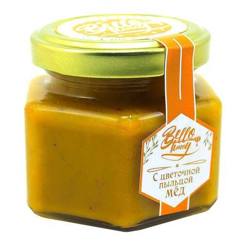 Мед BelloHoney с цветочной пыльцой 120 мл в Ариант