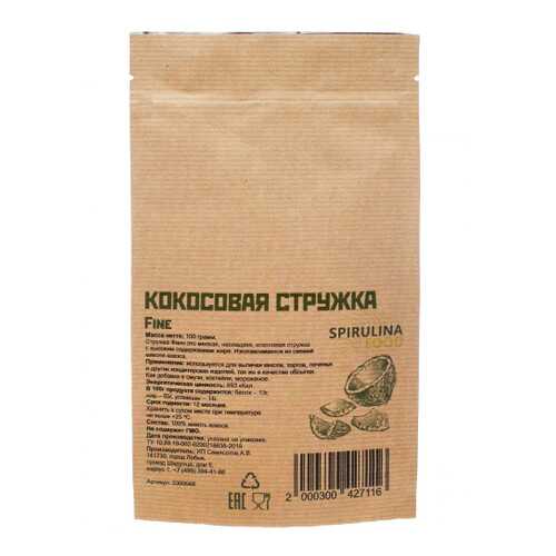 Кокосовая стружка fine 100 гр в Ариант