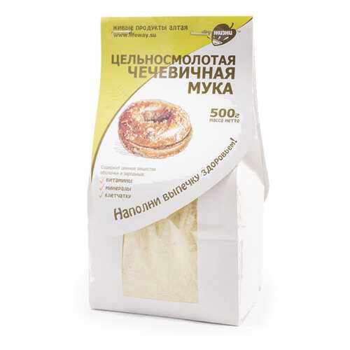 Мука чечевичная Образ жизни цельносмолотая 500 г в Ариант