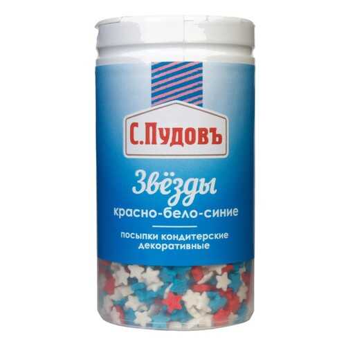 Посыпка звезды красно-бело-синие С.Пудовъ 45 г в Ариант