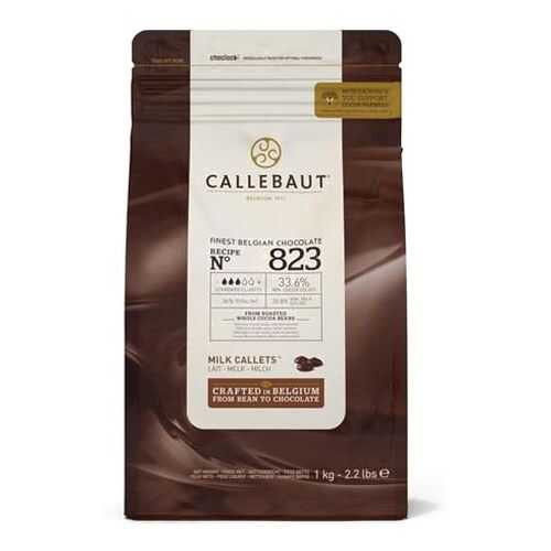 Шоколад молочный Callebaut 33.6% какао (823-RT-U68) 1 кг в Ариант