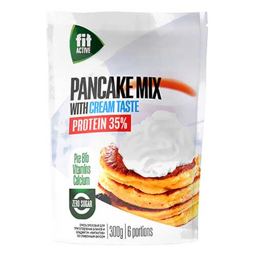 Смесь Fit Parad для оладьев со вкусом сливок высокобелковая 300 г в Ариант