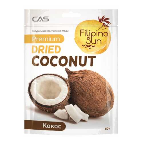 Плоды кокоса Filipino Sun сушеные 60 г в Ариант