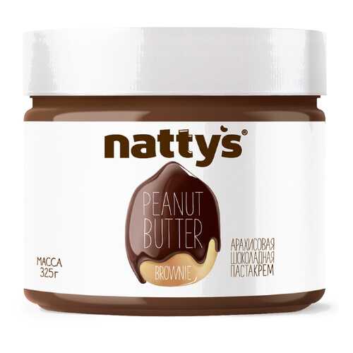 Арахисовая паста Nattys Brownie с тертым какао 325 г в Ариант