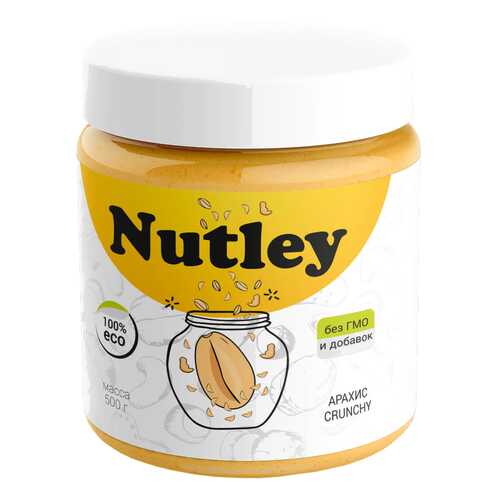 Арахисовая паста Nutley Crunchy 500 г в Ариант