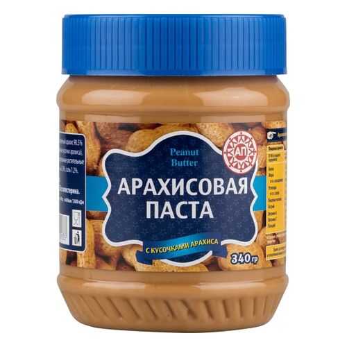 Паста арахисовая Peanut Butter с кусочками арахиса 340 г в Ариант