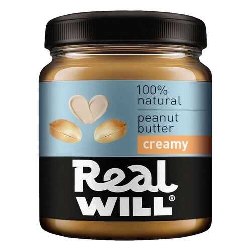 Паста арахисовая Real Will кремовая 330 г в Ариант
