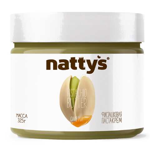 Паста Nattys cake pop фисташки с мёдом 325 г в Ариант