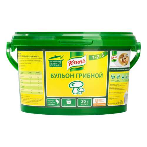 Бульон Knorr грибной 2 кг в Ариант
