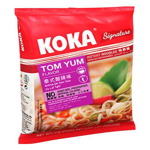 Лапша сингапурская Koka со вкусом том ям 85 г в Ариант