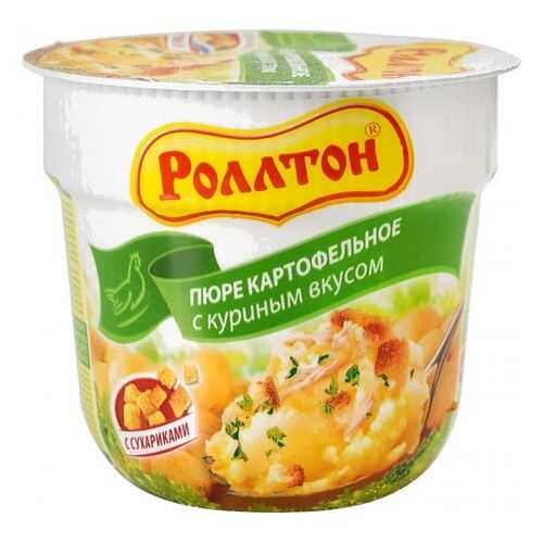 Пюре картофельное Роллтон с куриным вкусом 40 г в Ариант