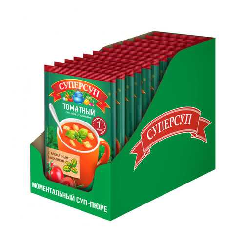 Суперсуп-пюре микс Русский Продукт 5 вкусов 5 видов по 4 шт 20-26.5 г в Ариант