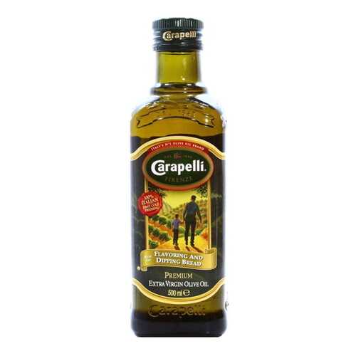 Масло Carapelli Oro Verde Extra Vergine оливковое нерафинированное 500 мл в Ариант