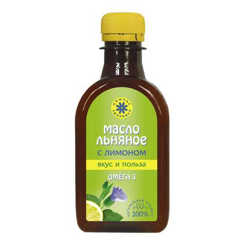 Масло льняное Компас Здоровья с лимоном 200 мл в Ариант