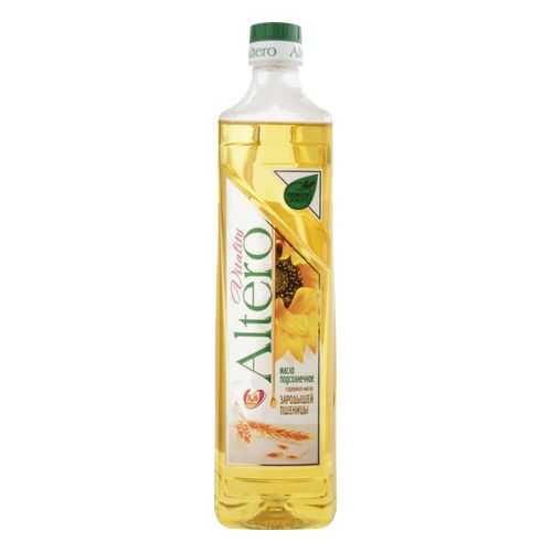 Масло подсолнечное vitality Altero с добавлением масла зародышей пшеницы 810 мл в Ариант