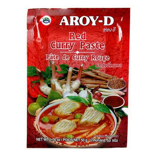 Паста Aroy-D карри красная 50 г в Ариант