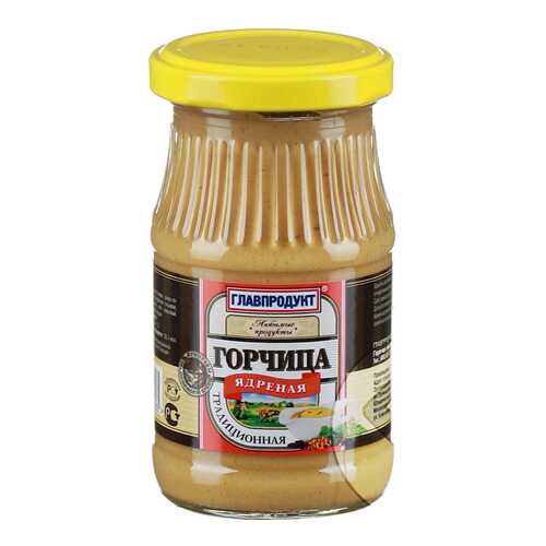 Горчица Главпродукт ядреная традиционная 170 г в Ариант