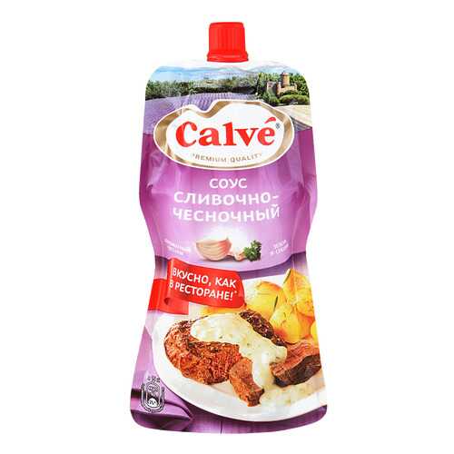 Соус Calve сливочно-чесночный для мяса 230 г в Ариант
