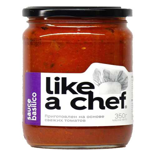 Томатный соус Basilico Like a chef 350 г в Ариант