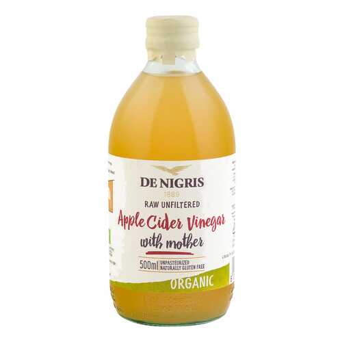 Уксус De Nigris Organic яблочный нефильтрованный 500 мл в Ариант