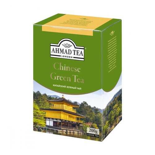 Чай Ahmad Chinese Green Tea зеленый листовой 200 г в Ариант