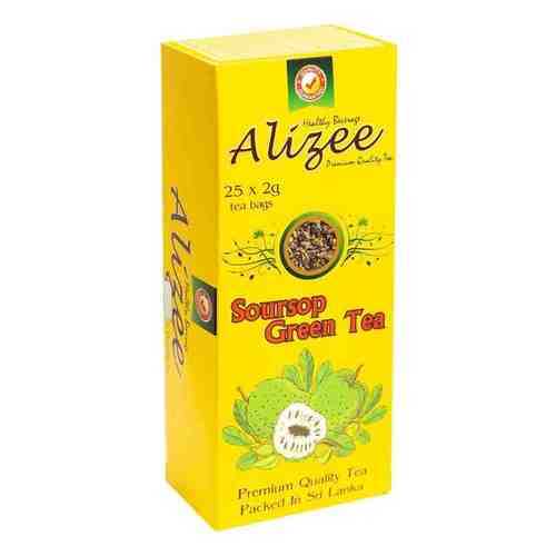 Чай Alizee Soursop Green Tea зеленый 25 пакетиков в Ариант