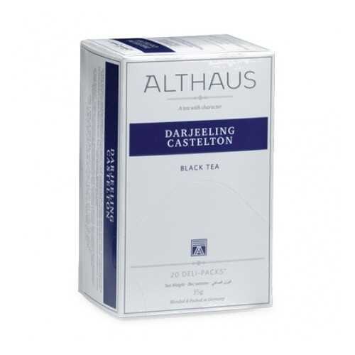 Чай Althaus Darjeeling Castelton Deli Pack 20*1.75 г в Ариант