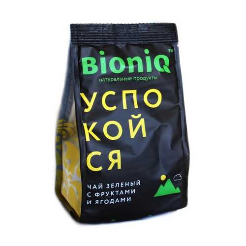 Чай BioniQ Успокойся зелёный, с добавками, 50 гр в Ариант