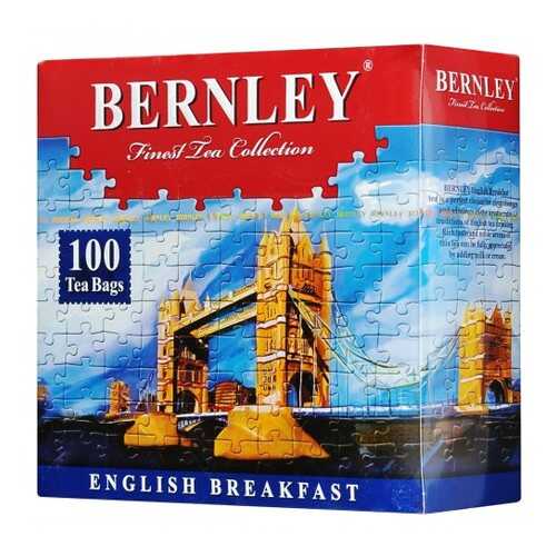 Чай черный Bernley english breakfast 100 пакетиков в Ариант