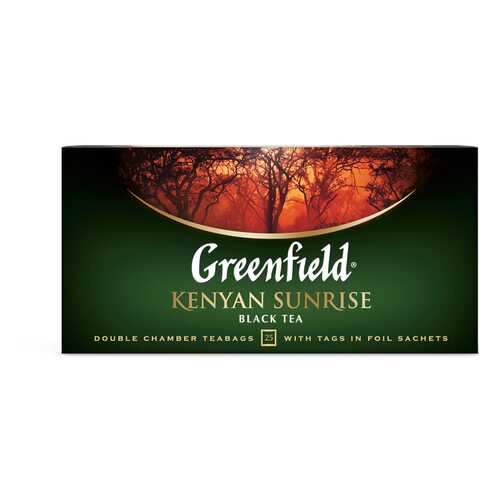 Чай черный Greenfield Kenyan Sunrise 25 пакетиков в Ариант