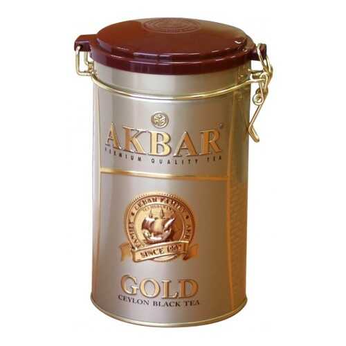 Чай черный листовой Akbar gold 225 г в Ариант